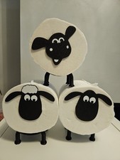3 x Shaun The Sheep Toilet