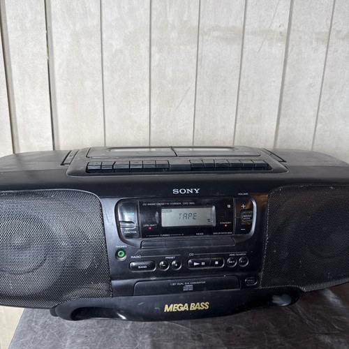 Sony cfd 380l radio double - cfd-380l,