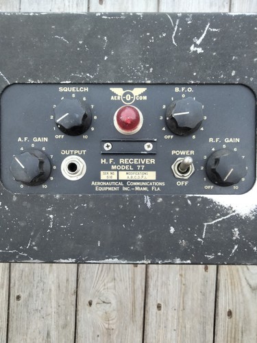 Aerocom receiver model - model, 77
