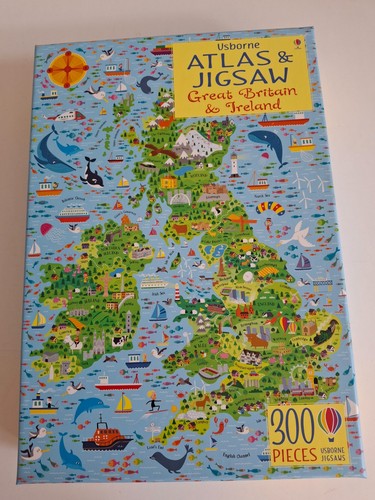 Usborne atlas jigsaw great - jigsaw,