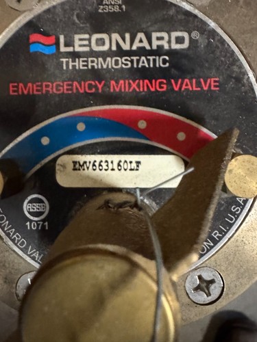 Leonard thermostatic mixing - thermostatic,