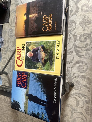 Carp fishing books job - carp, lot
