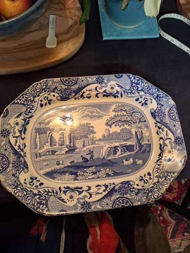 Spode blue italian serving - spode,