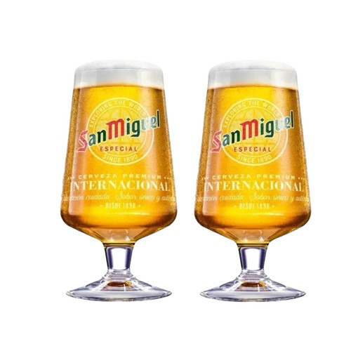 San miguel chalice pint - chalice, glass
