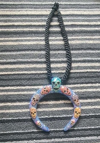 Butler and wilson skull tusk - and,