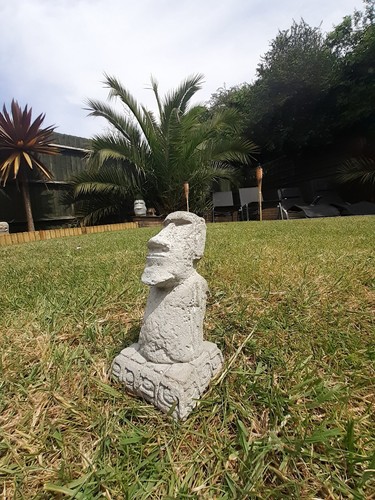 Stone garden easter island - garden,