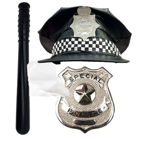 Unisex police fancy dress - fancy,