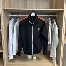 Fred Perry Mens Full-Zip Track