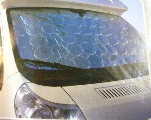 Motorhome camper van - , silver