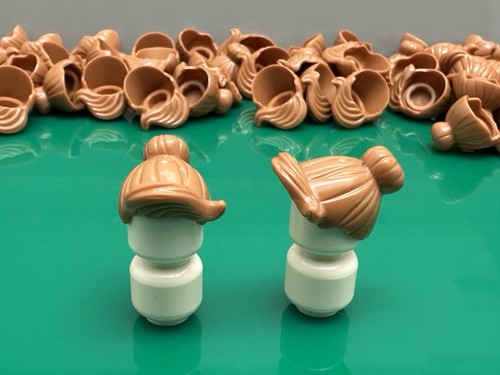 Lego hair with - bun, &