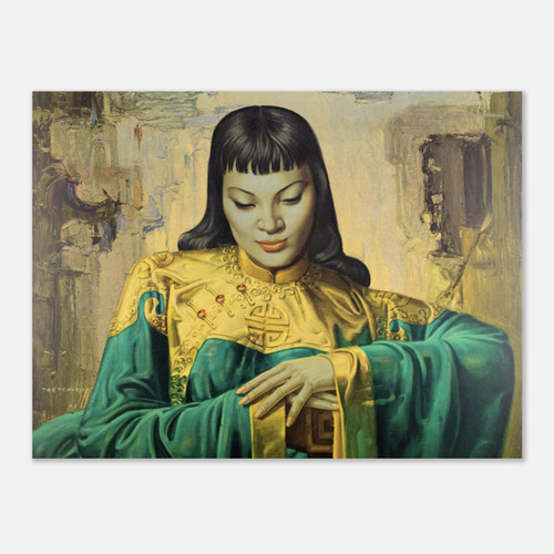 Vladimir tretchikoff lady - vladimir, tretchikoff,