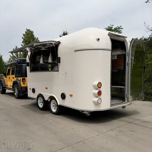 Cream white mobile catering - cream,