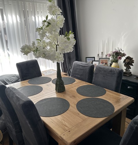 Scs solid oak extendable - scs,