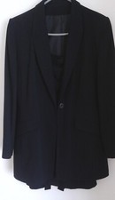 LADIES SINGLE BREASTED BLACK