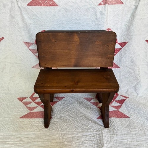 Vintage wood school - vintage, desk