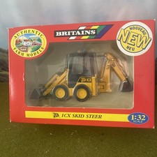 Boxed Britains #09453 1/32 Scale JCB 1CX Skid Steer Loader Model