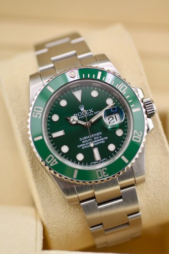Rolex submariner 116610lv hulk - 116610lv,