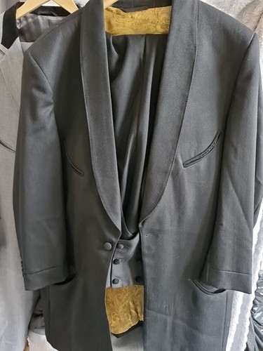 Teddyboy black piece suit 42 - 3,