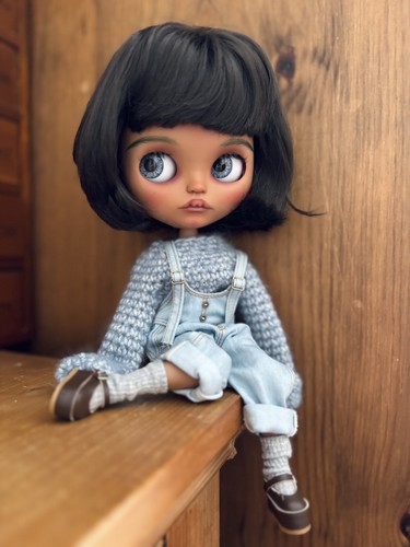 Custom blythe doll - doll,, ooak