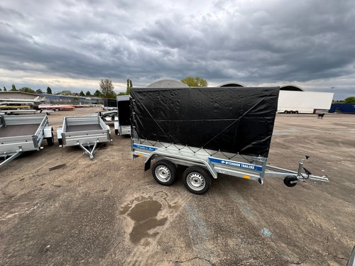 Box trailer 8x4 twin axle - box,
