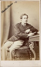 LONDON CDV MENOTTI GARIBALDI, SON OF ITALIAN GENERAL GIUSEPPE GARBALDI #D3905