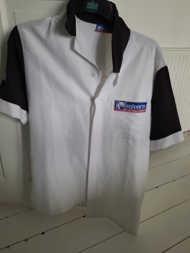 Unicorn darts shirt with black