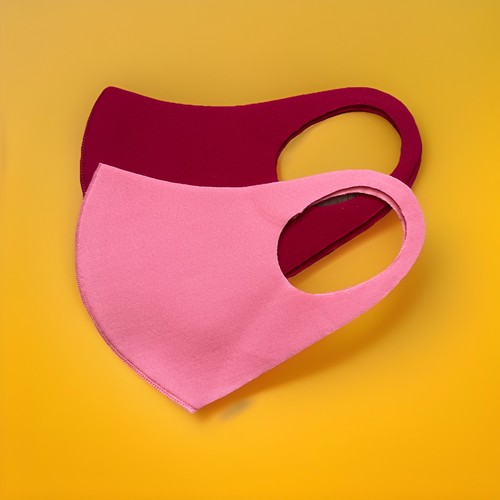 Reusable face mask covering - face,