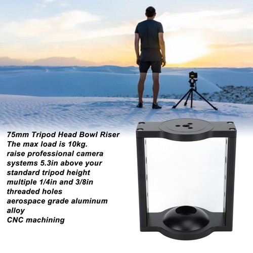 75mm bowl riser for - riser, camera