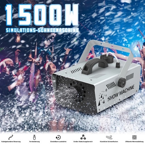 1500w snow machine - snow, stage