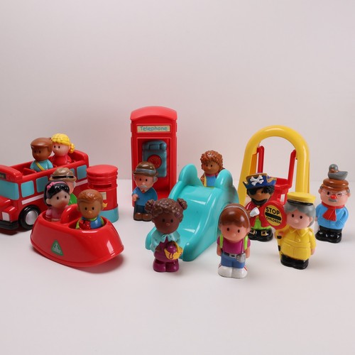 Elc happyland figures - -, &