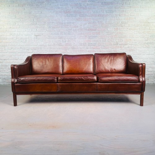 1970s vintage danish dark - danish, tan