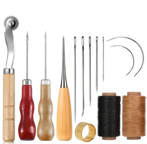14pcs leather sewing kit - sewing, with