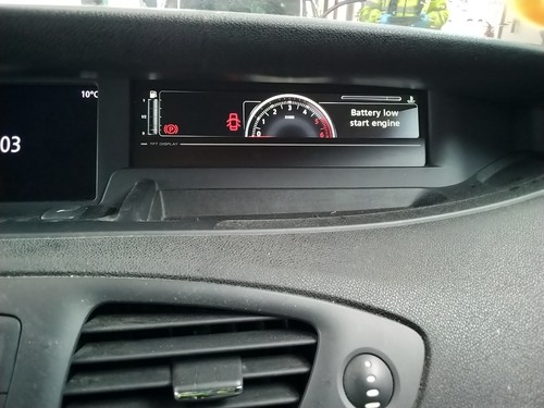 Instrument cluster renault - cluster,