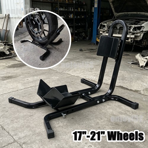 Front wheel chock - front,