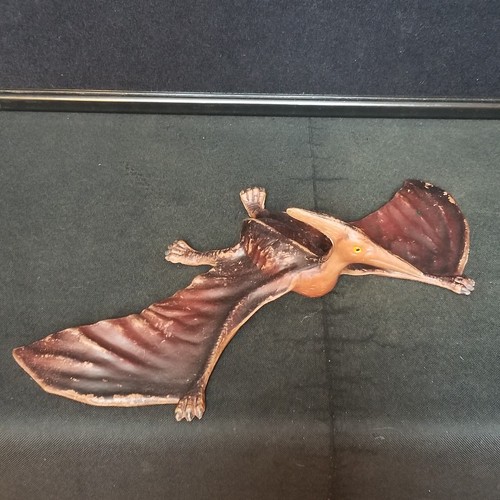 Vintage rubber pterodactyl - rubber,