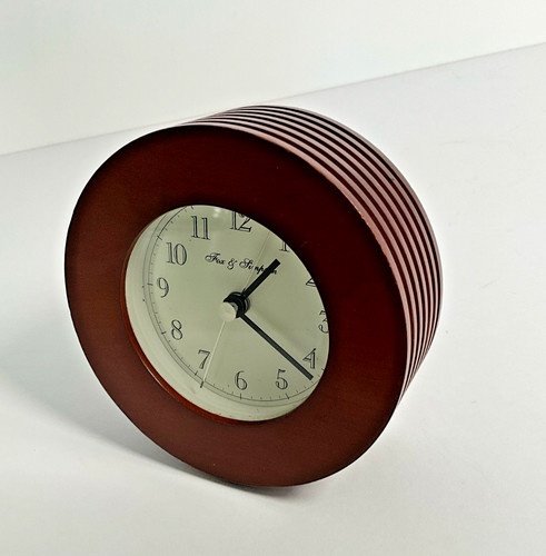 Bedside wooden alarm clock - bedside,
