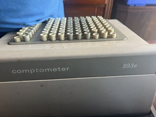 Vintage mechanical calculator - vintage,