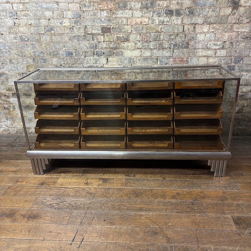 1930s oak chrome - 1930s, &