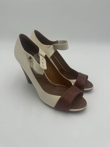 Chie mihara cream brown - chie,