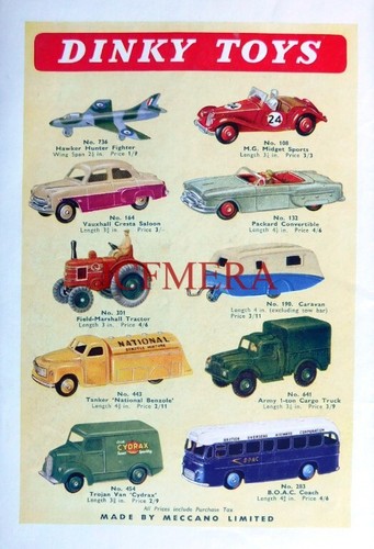 1950s dinky midget - 1950s,