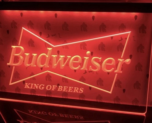 Budweiser king beer bar - budweiser,