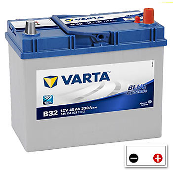 Varta b32 car battery - varta,