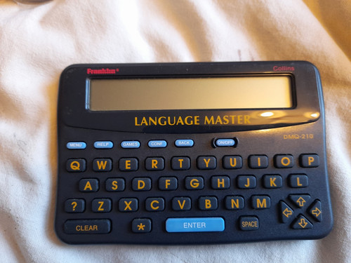 Franklin language master - language,