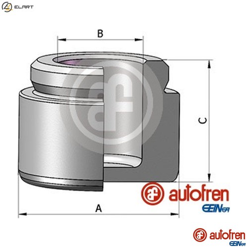 Piston brake caliper d025445 - piston,