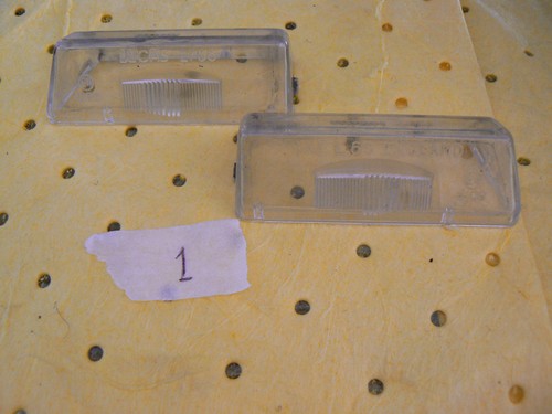 Triumph stag rear number plate - triumph,