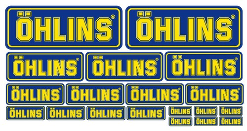 Sticker ohlins moto decal - ohlins,
