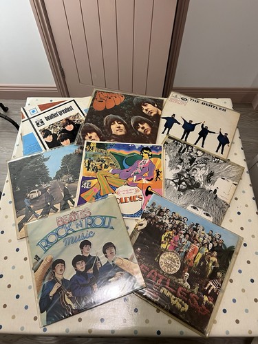 Beatles vinyl bundle 8 - bundle,