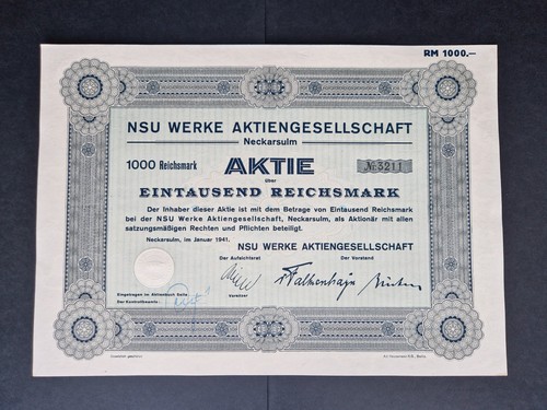 Nsu werke 1000 january - nsu,