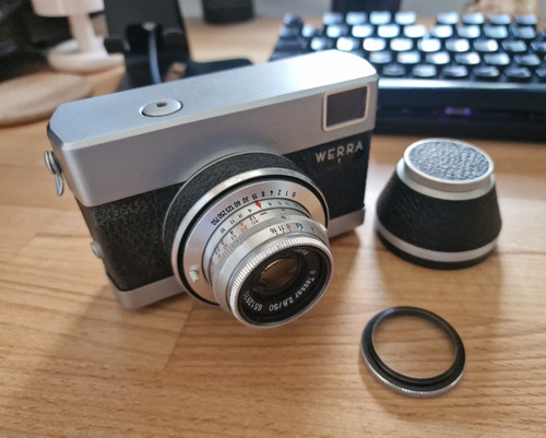 Werra camera tessar 50mm - tessar,