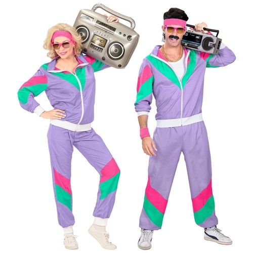 Widmann 80s shell suit adult - 80s,